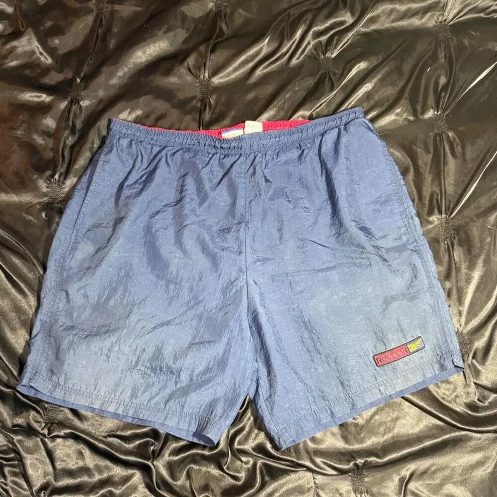 Vintage 90s reebok swim trunks